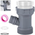 Dishwasher Drain Hose Adapter – Universal Sink Hose Adapter, Fits 1-1/2" & by Unknown