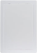 8x12 Inch White Access Panel for Drywall – ABS Plastic Square Wall, Ceiling by HVACOV