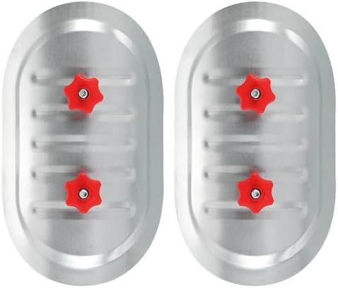 PATIKIL 2Pcs 8" Round Duct Access Door, Duct Maintenance Access Door Galvanized by PATIKIL