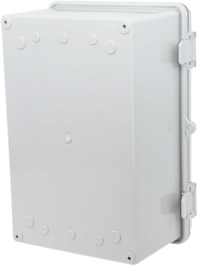 Junction Box, Hinged Clear Cover IP67 Waterproof ABS Project Box - Image 5