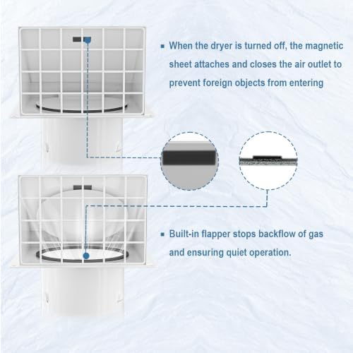 Hon&Guan Dryer Vent Cover Outside - Image 3