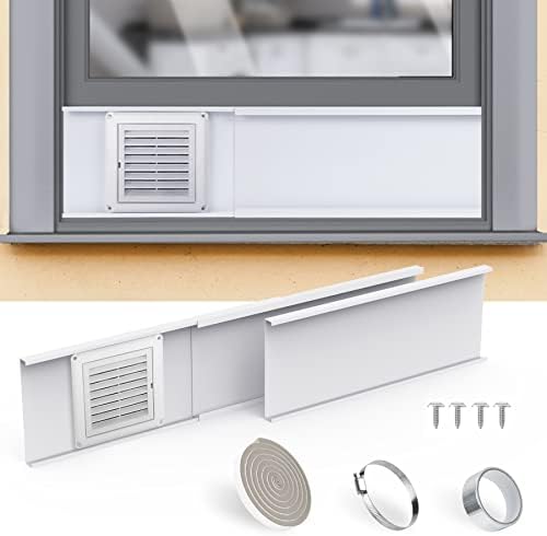 Flehomo Dryer Vent Window Kit by Flehomo