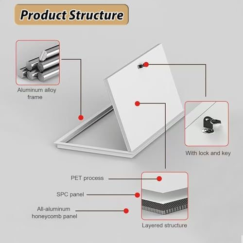22x30 24x36 36x36 36x48 36x60 Access Door, Exterior Plumbing Wall Access Panel - Image 3