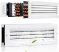 12"x4" Return Air Pathway Vent Kit, 95% Sound & Light Blocking, 5-piece Wall by Otoolling