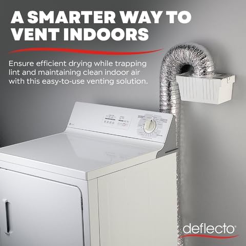Deflecto Dryer Lint Trap Kit for Indoor Dryer Venting - Image 5