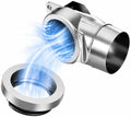 90 Degree Magnetic Dryer Vent Connector Kit, 4-Inch Right Angle Adapter by Unknown