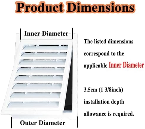 White Return Air Grille 22x42in - Image 2