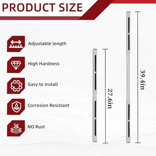 Undermount Sink Brackets, Adjustable Undermount Sink Supports, Stainless Steel - Image 2