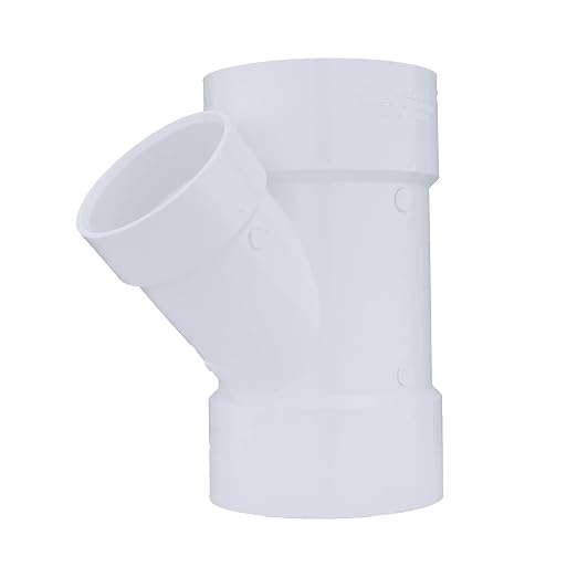 CHARLOTTE PIPE 6 x 6 x 4 DWV WYE REDUCING DWV by Charlotte+Pipe
