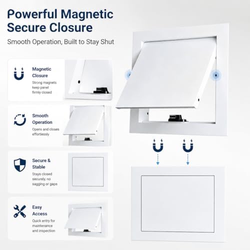 18" x 18" Aluminum Access Panel Door, Easy Open Access Door - Image 3