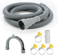 5ft Universal Washing Machine Drain Hose Extension Kit, 7-Piece Set by WURJHSONG