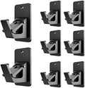 Universal Curtain Rod Holders, No Drill Curtain Rod Brackets, Self Adhesive by EKOTTOK