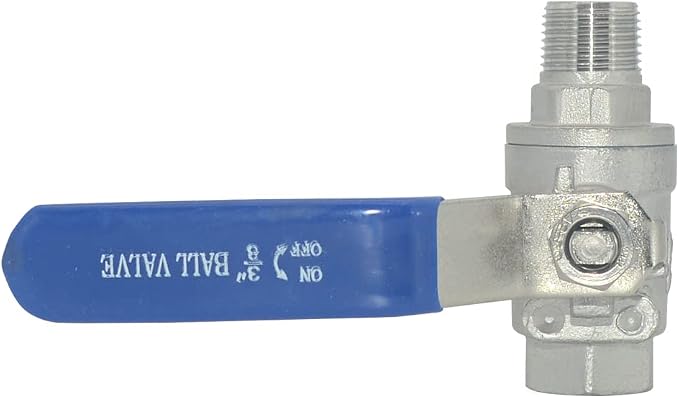 DAN SPEED Full Port Ball Valve Male x Female S304 Stainless Steel Heavy Duty - Image 6