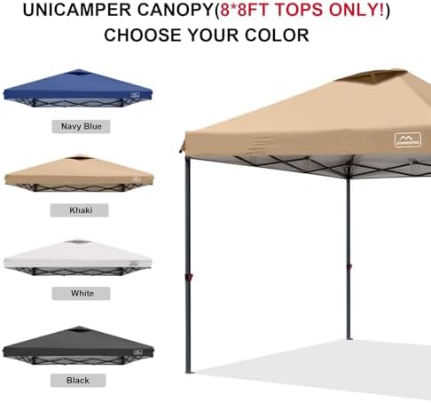 8x8 Replacement Top Pop Up Canopy Tent Cover Roof - Image 3