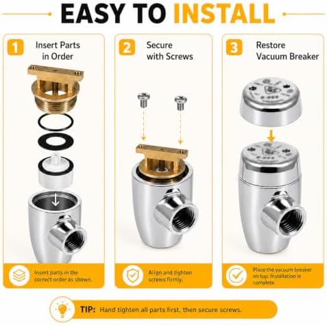 B-0969-RK01 Vacuum Breaker Kit for T&S Brass B-0969 - Image 5