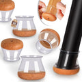 YOZON Chair Leg Floor Protectors Felt Silicone Caps Strengthen Bottom by yozon