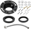 3" RV Toilet Flange & Seal Kit w/12" Hose by HOME