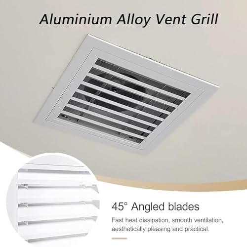 Steel Decorative Air Return Vent Cover, Ventilation Grill Plate - Image 3