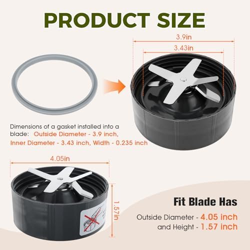 4Pcs Blender Gasket Rubber Seal Ring Replacement - Image 2