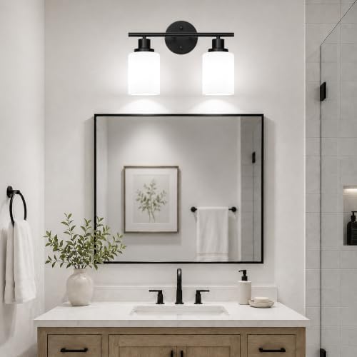 Unicozin 2 Light Bathroom Light Fixtures, Modern Vanity Lights - Image 6