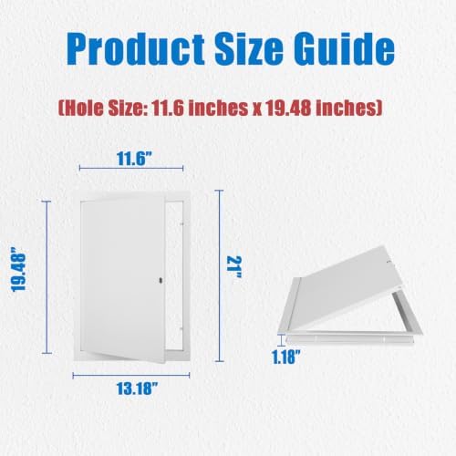 Thicken 1mm 12 x 20 Access Panel - Image 2