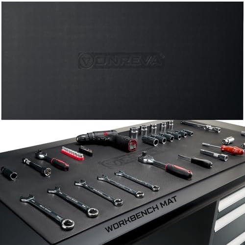 ONREVA Workbench Mat 24X72 Inches, EVA Work Mat, Protect Your Work Bench Top by ONREVA