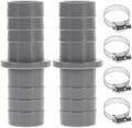 Operitacx 2 Sets Washing Machine Drain Adapter, 21mm Dishwasher Hose Adapter by Operitacx