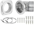 Magnetic Dryer Vent Connector Kit DV180 Aluminum Alloy Shell Magnetic Dryer by Pionasuicg