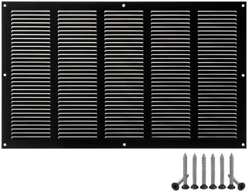 18x10 Vent Cover with Built-in Screen by LIRAST