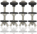 4 pcs M6 Universal Toilet Tank to Bowl Bolts Kit by Unknown