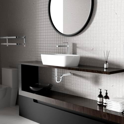 Bathroom Sink Bottle P Trap, U-Shape 1-1/4 inch Slip Inlet Drain Complete Kit - Image 2