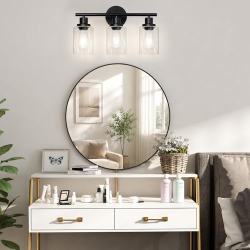 Unicozin Modern Bathroom Light Fixtures, 3 Light Vanity Lights - Image 7