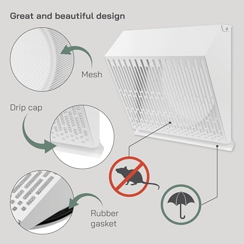 Vent Systems 10" Inch Exhaust Vent Cover - Image 3