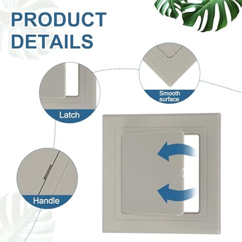 PATIKIL 4x4 Inch Self-Adhesive Access Panel - Image 3