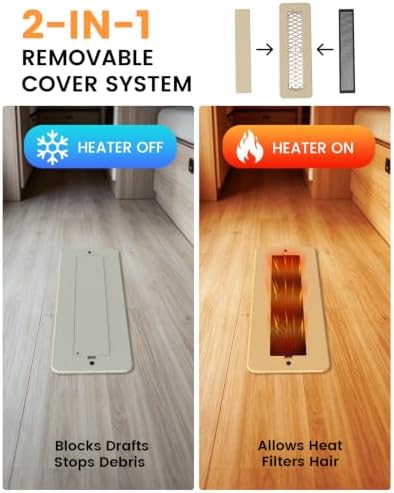 Aluminum 2x10 RV Floor Vent Cover - Image 2