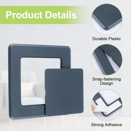 Self Adhesive Access Panels, 1 Pack Wall Mounted Hole Cover Inspection Door - Image 4