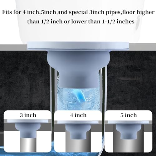 Bitray Silicone Toilet Flange Repair Universal Toilet Flange Replacement - Image 3