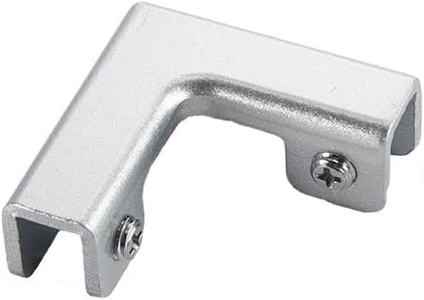 Aluminum Alloy Tile Glass Clamp Bracket Set – L, X Shape Connectors by Dolibi