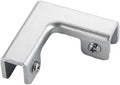Aluminum Alloy Tile Glass Clamp Bracket Set – L, X Shape Connectors by Dolibi