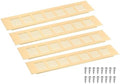 uxcell Air Vents Cover, Rectangle Louvered Ventilation Grille by uxcell