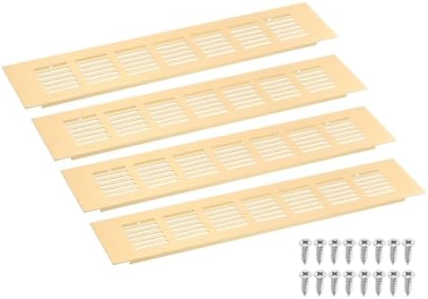 uxcell Air Vents Cover, Rectangle Louvered Ventilation Grille by uxcell