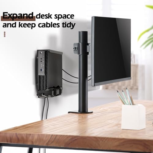 Mini PC Mount Compatible with Dell OptiPlex Micro, Mini PC VESA Mount, Under - Image 3