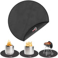 DocSafe 36" Fire Pit Mat for Solo Stove Bonfire, 4 Layers Double-Sided by DocSafe