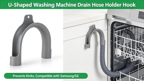 U‑Shaped Drain Hose Hook, Dishwasher Drain Hose Bracket - Image 4