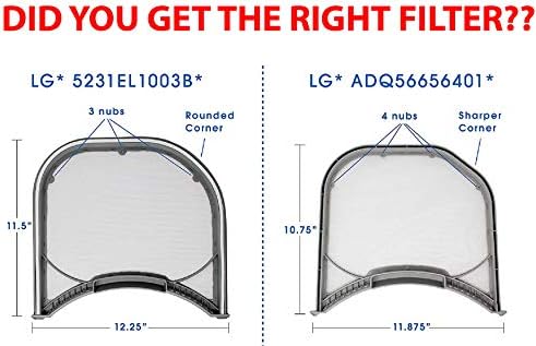 Nispira Lint Trap Screen Filter Replacement Compatible - Image 2