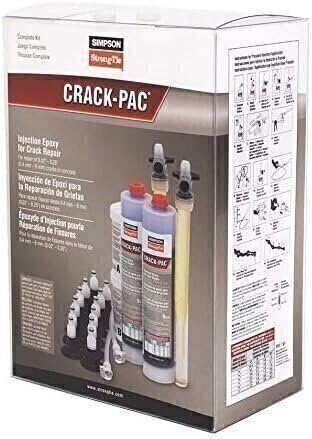 Simpson Strong-Tie ETIPAC2G10KT Crac-Pac Injection Epoxy - 9 oz. Cartridge - Image 2
