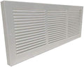White Baseboard Return Grill by Imperial