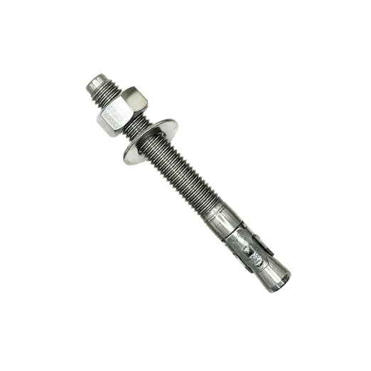 Mighty Fasteners Wedge Anchors – Heavy-Duty 304 Stainless Steel Expansion Bolts by We%E2%80%99reFastenedtoYourNeeds