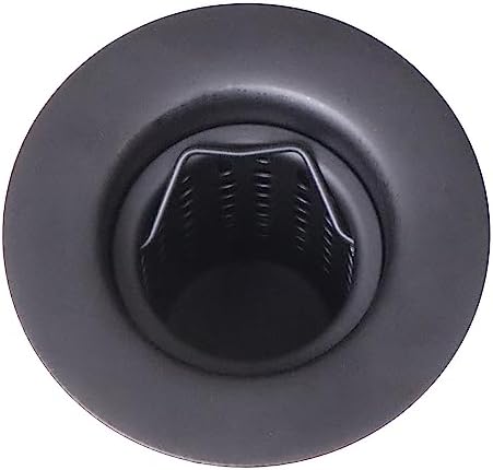 Westbrass Junior Basket Style Bar Sink Strainer, Matte Black - Image 3