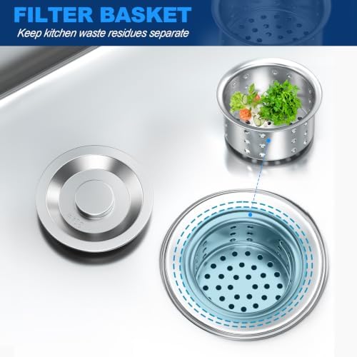 39" Stainless Steel Utility Sink - Image 6
